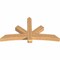 Ekena Millwork Alberta Smooth Timber Gable Bracket, Western Red Cedar, 72"W x 39"H x 5 1/2"D x 5 1/2"F, 13/12 Pitch GBW072X39X0606ALB00SWR - alternate 5